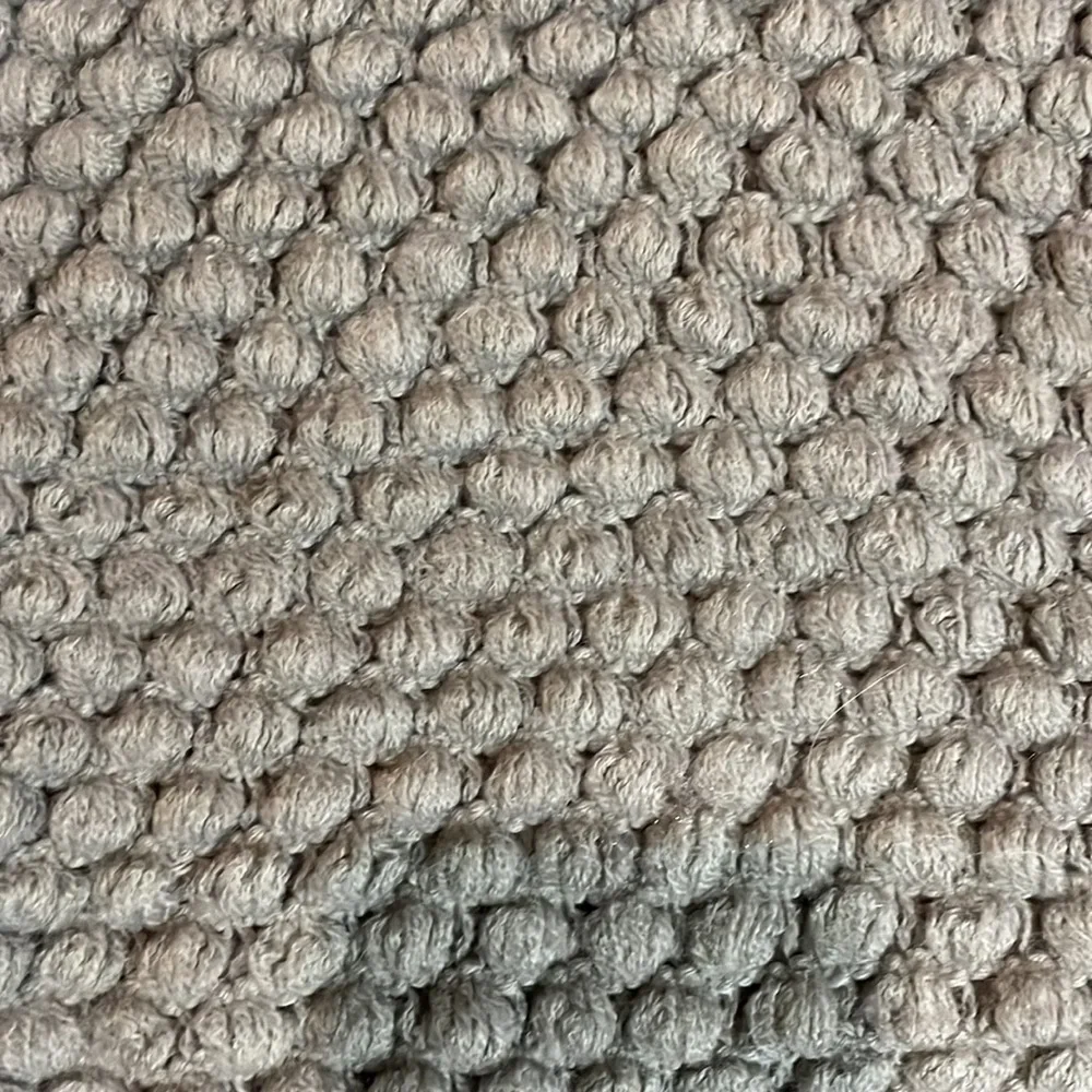Gray infinity scarf